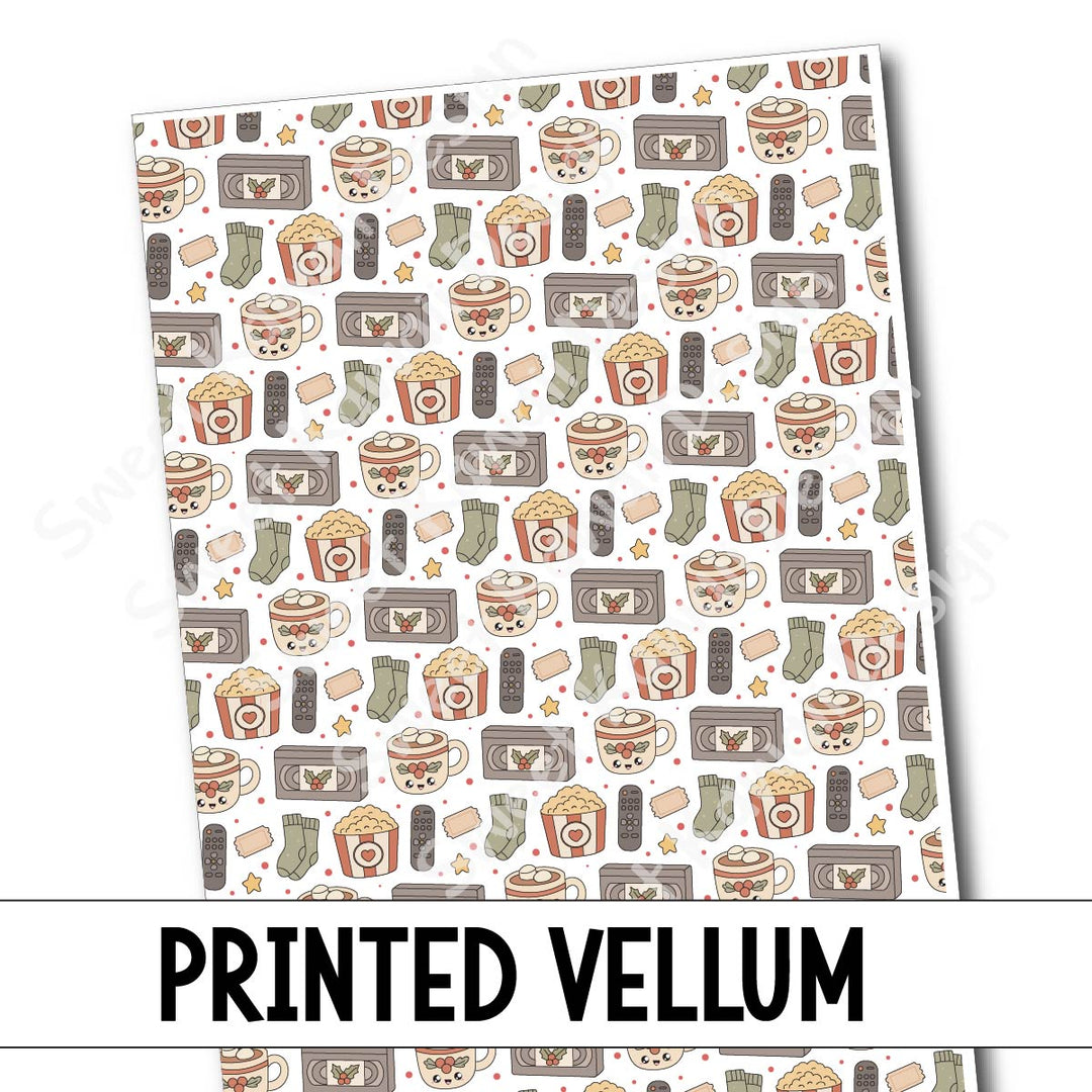 Printed Vellum - Holiday Movie Magic