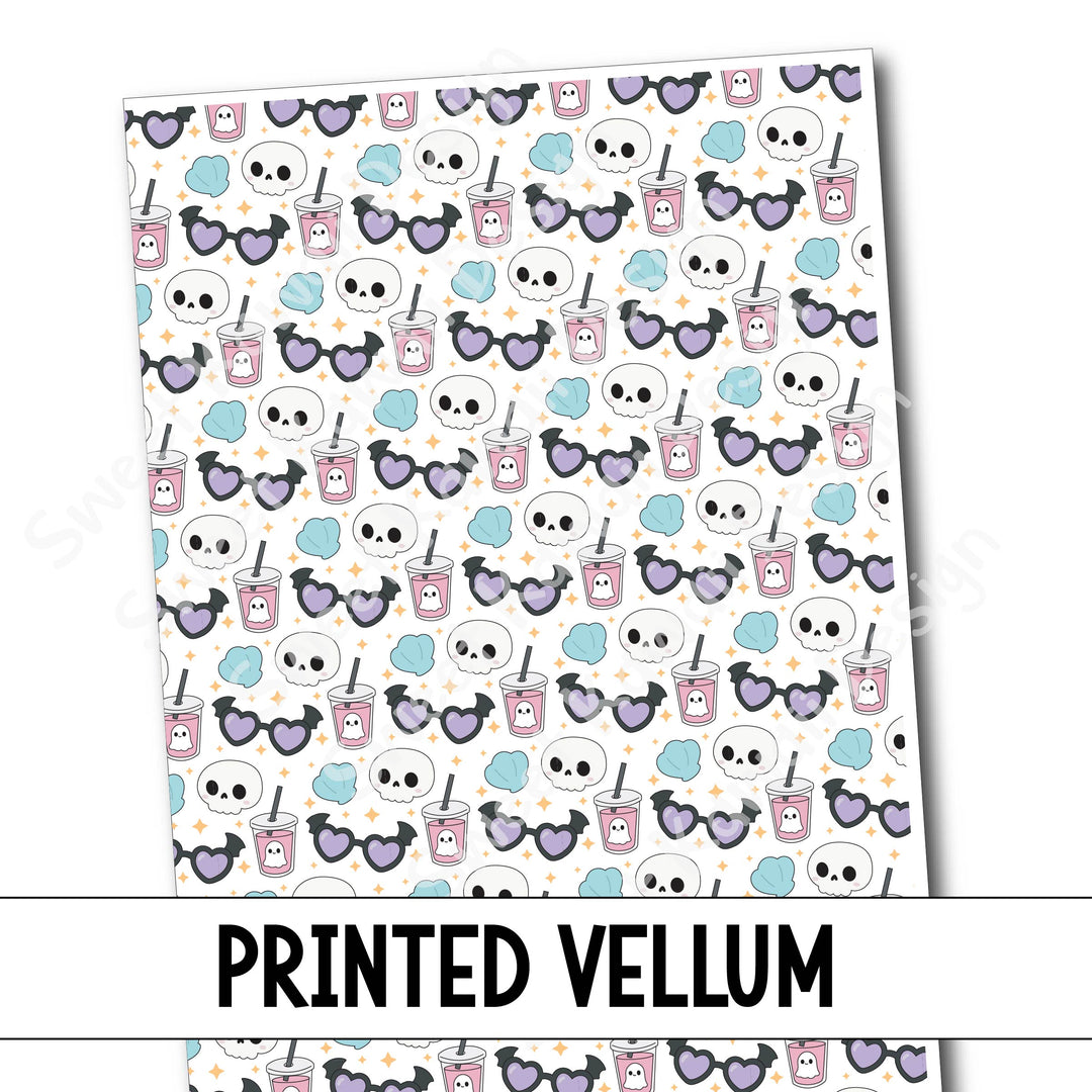 Printed Vellum - Summerween