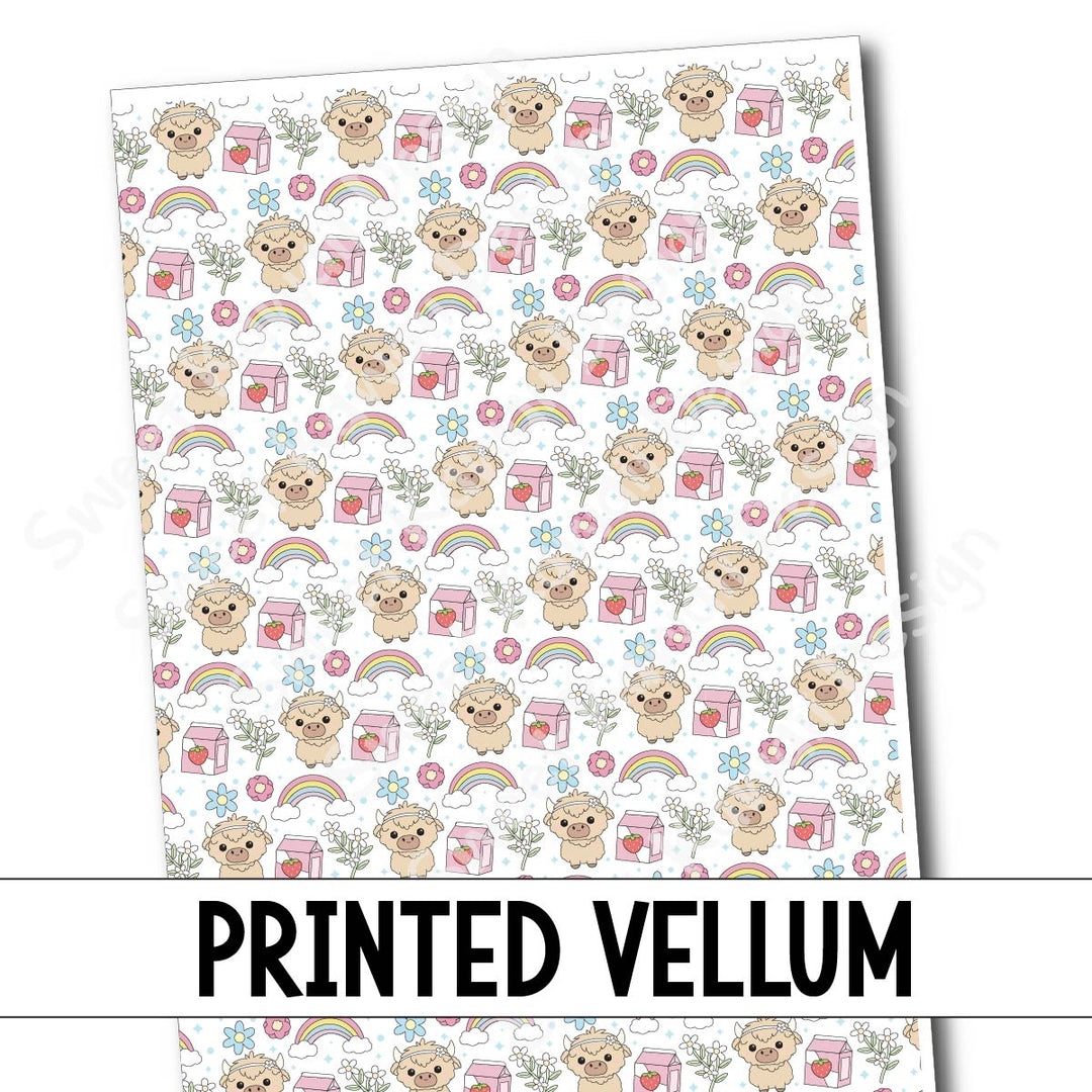 Printed Vellum - Milky Way