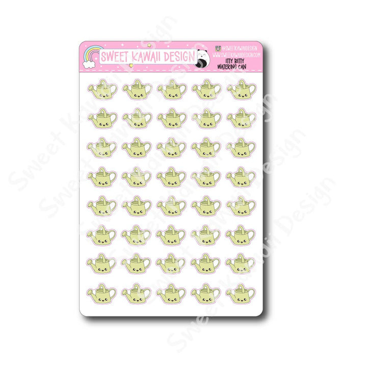 Kawaii Watering Can Stickers