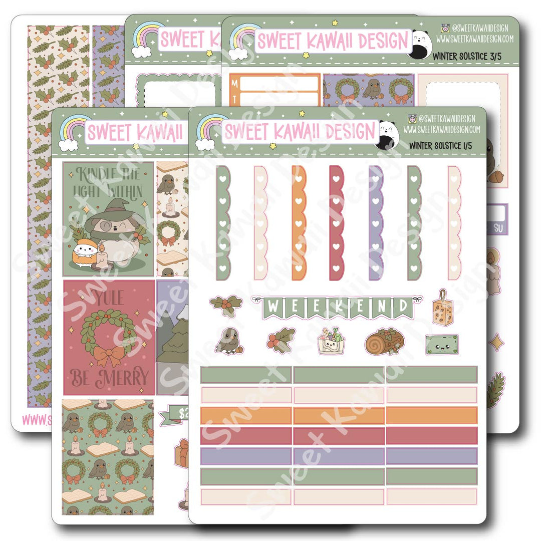 Weekly Kit - Winter Solstice - SIZE OPTIONS AVAILABLE