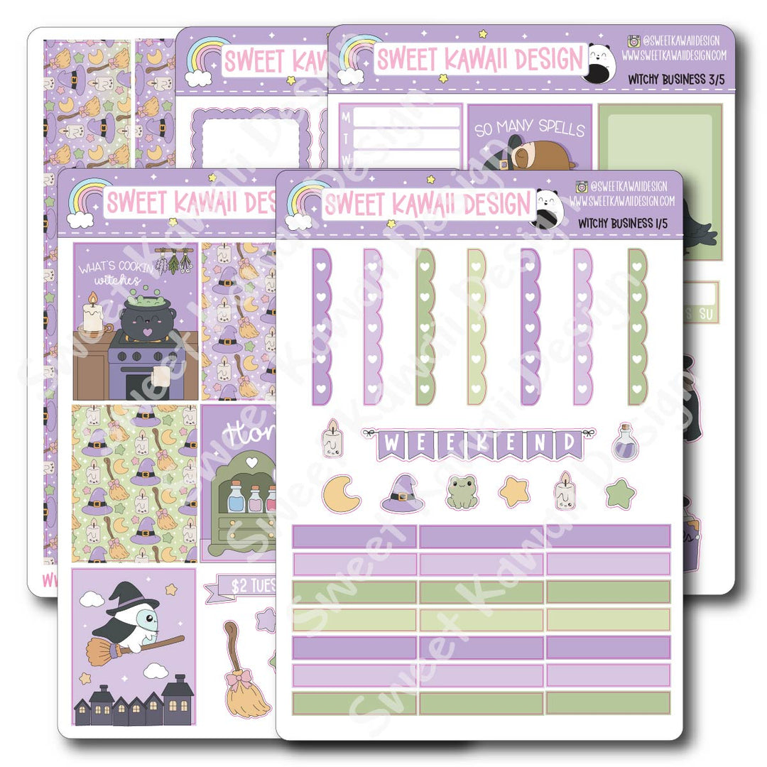 Weekly Kit - Witchy Business - SIZE OPTIONS AVAILABLE