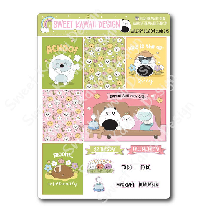 Weekly Kit - Allergy Season Club - SIZE OPTIONS AVAILABLE