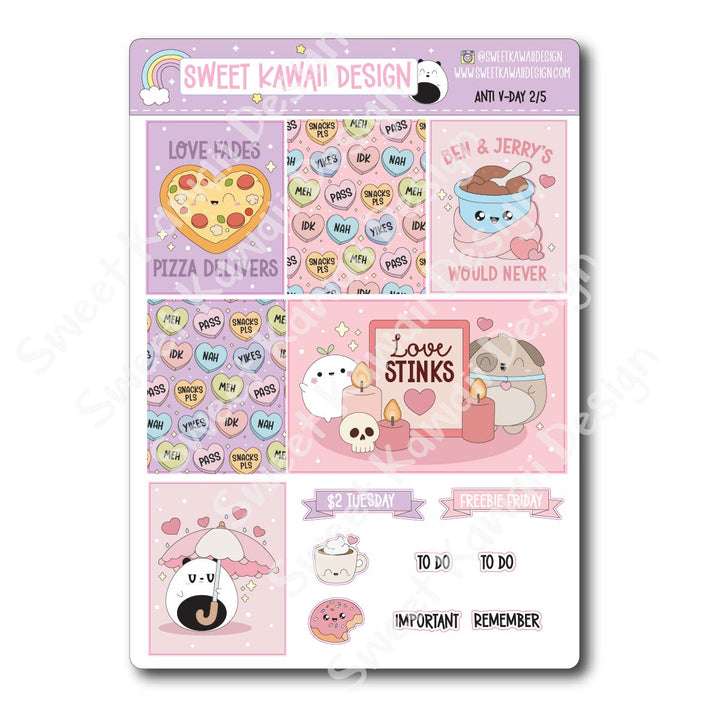 Weekly Kit - Anti V-Day - SIZE OPTIONS AVAILABLE