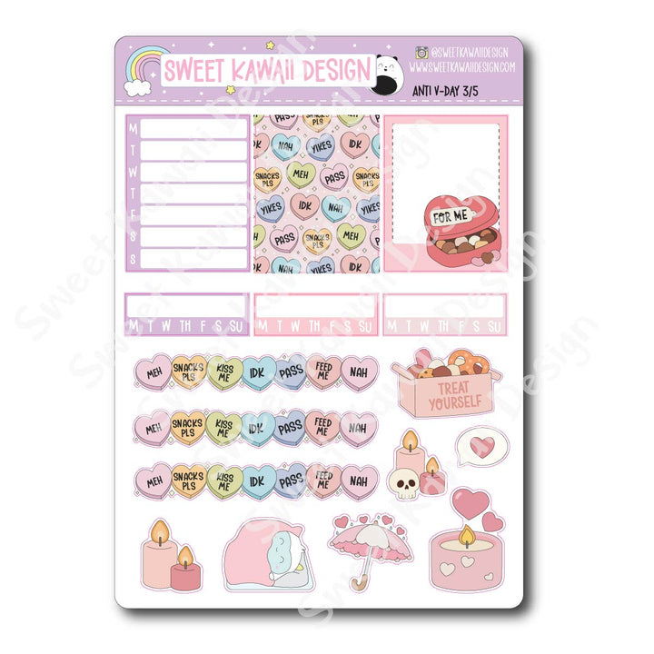 Weekly Kit - Anti V-Day - SIZE OPTIONS AVAILABLE