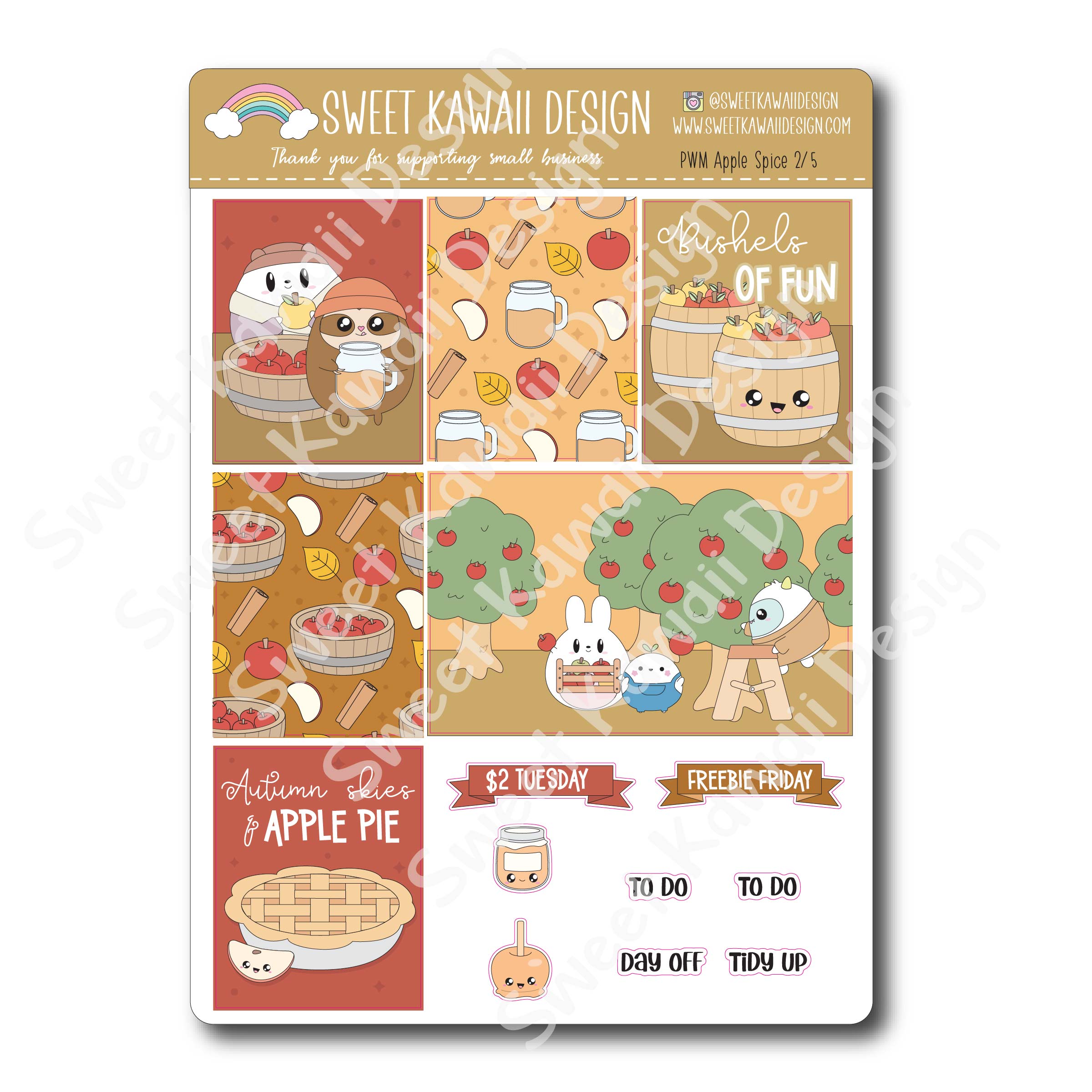 Weekly Kit  - Apple Spice - SIZE OPTIONS AVAILABLE