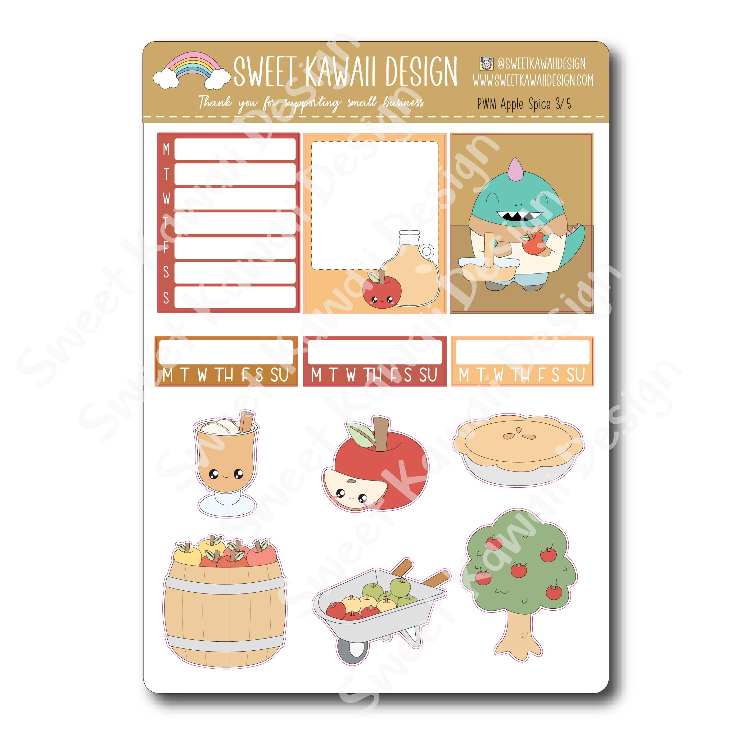 Weekly Kit  - Apple Spice - SIZE OPTIONS AVAILABLE