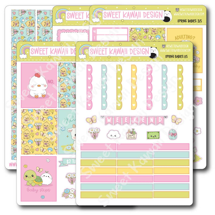 Weekly Kit - Spring Babies - SIZE OPTIONS AVAILABLE