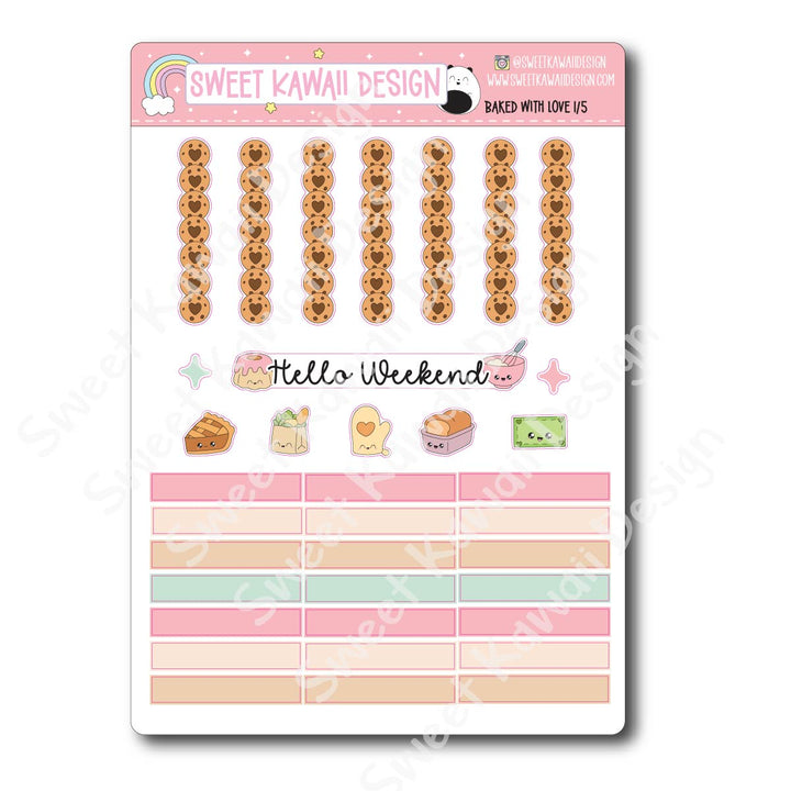 Weekly Kit - Baked with Love - SIZE OPTIONS AVAILABLE