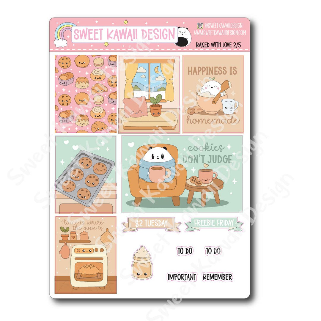 Weekly Kit - Baked with Love - SIZE OPTIONS AVAILABLE