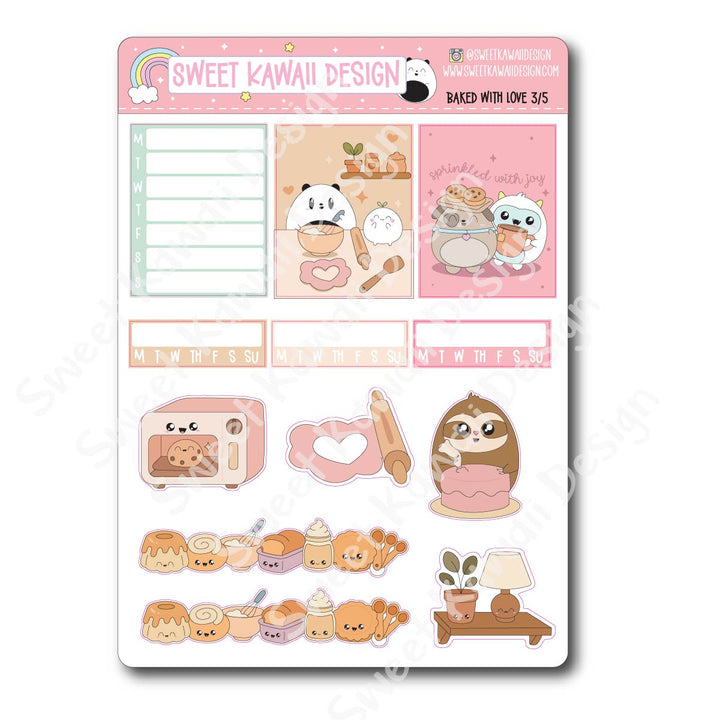 Weekly Kit - Baked with Love - SIZE OPTIONS AVAILABLE