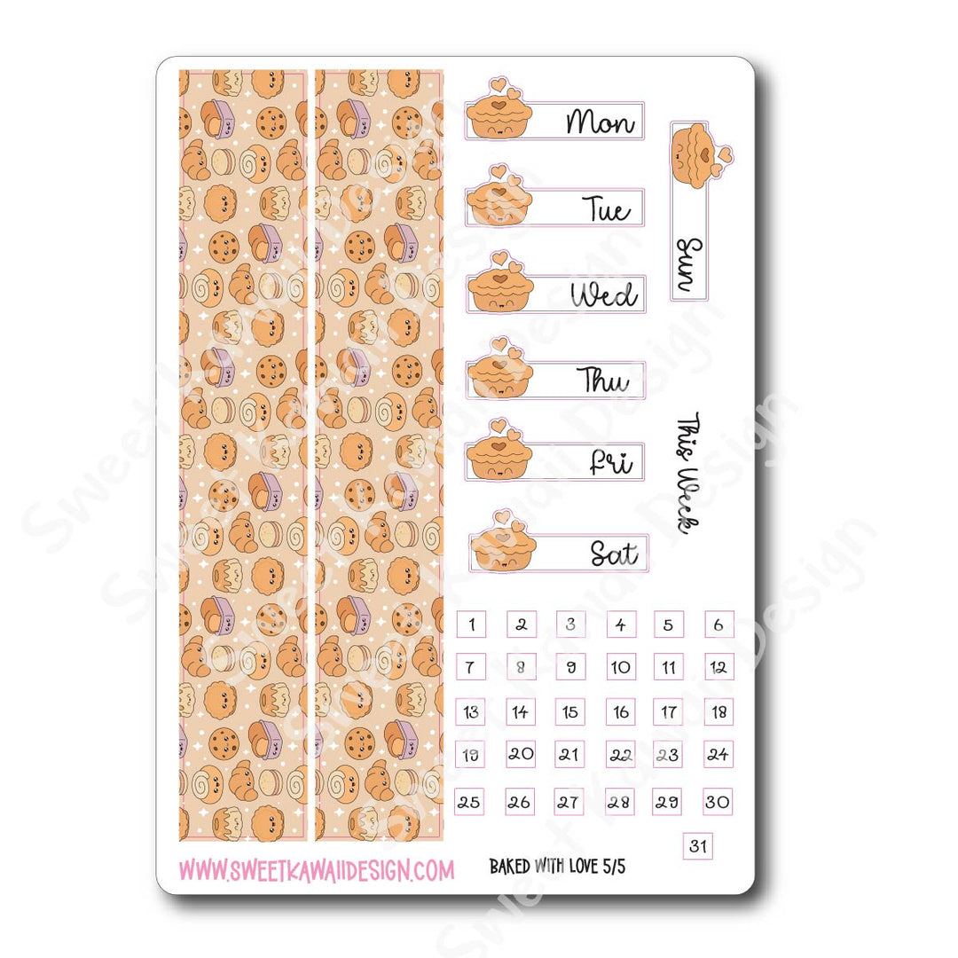 Weekly Kit - Baked with Love - SIZE OPTIONS AVAILABLE