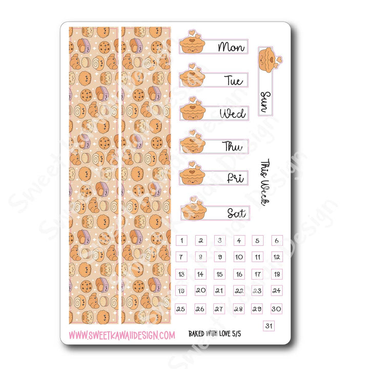 Weekly Kit - Baked with Love - SIZE OPTIONS AVAILABLE