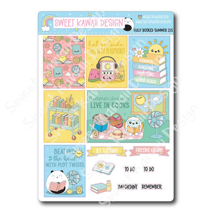 Weekly Kit - Fully Booked Summer- SIZE OPTIONS AVAILABLE