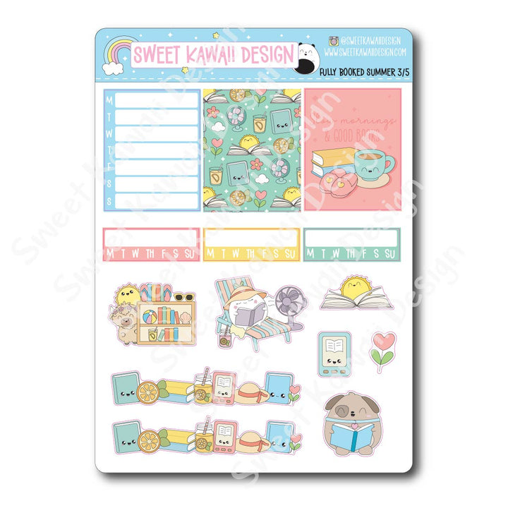 Weekly Kit - Fully Booked Summer- SIZE OPTIONS AVAILABLE