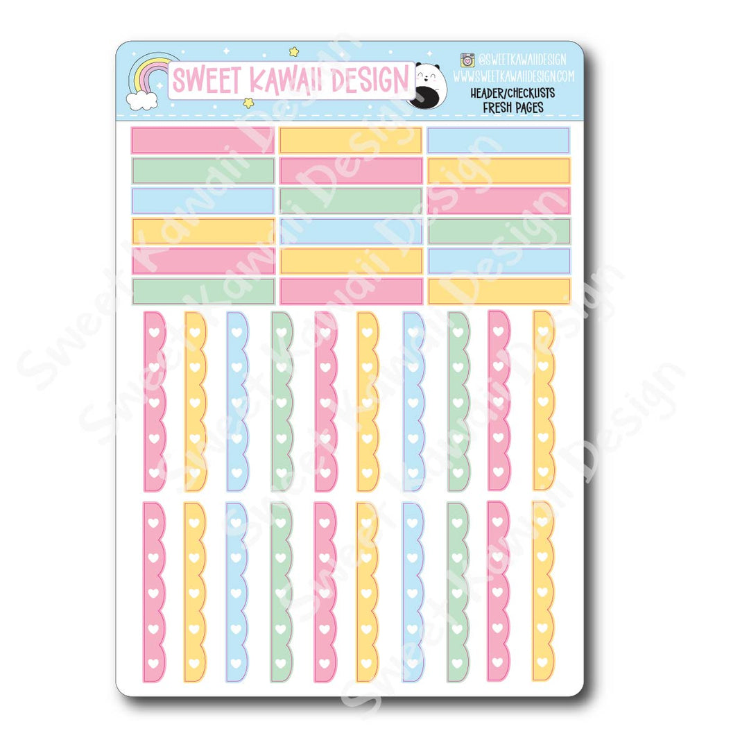 Two Dollar Basics - Fresh Pages - Options Available