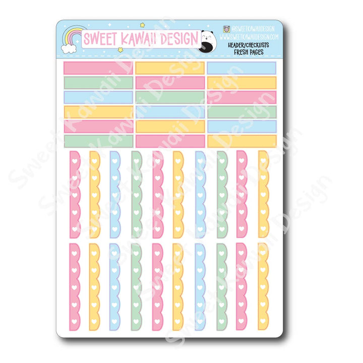 Two Dollar Basics - Fresh Pages - Options Available