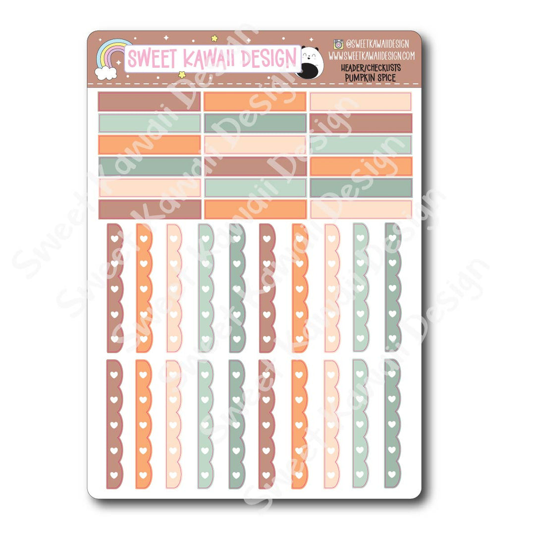 Two Dollar Basics - Pumpkin Spice - Options Available