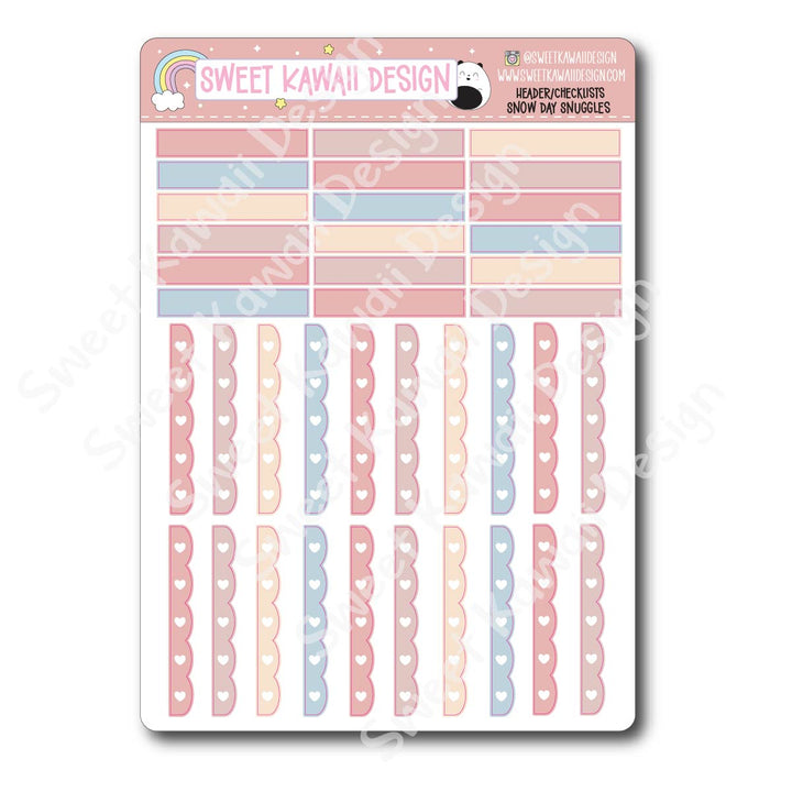 Two Dollar Basics - Snow Day Snuggles - Options Available