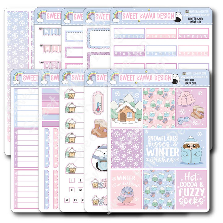 Two Dollar Basics - Snow Cute - Options Available