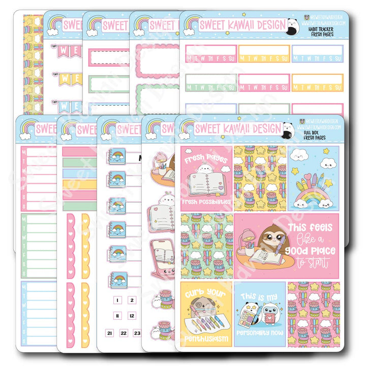 Two Dollar Basics - Fresh Pages - Options Available