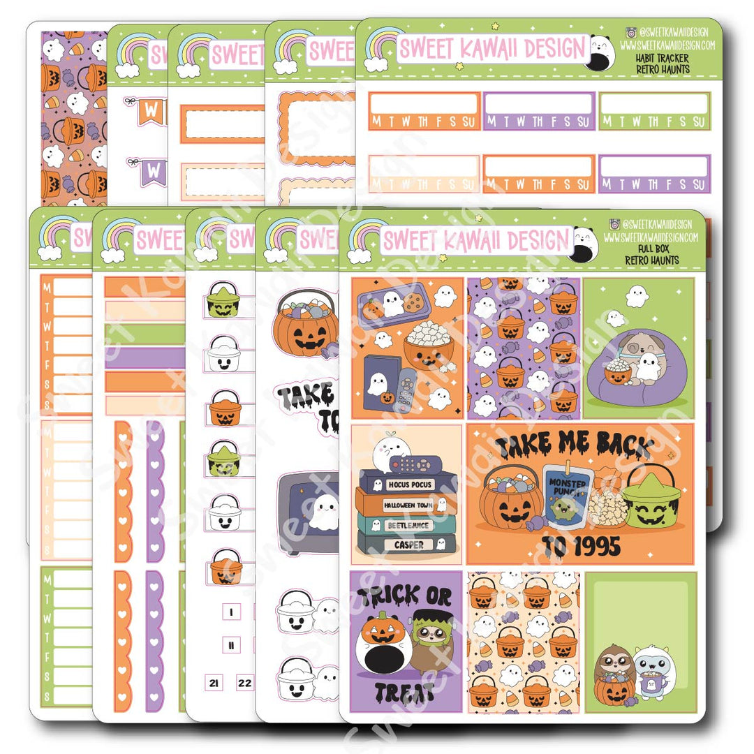 Two Dollar Basics - Retro Haunts - Options Available