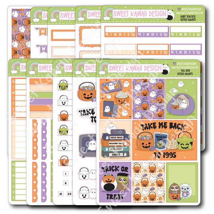 Two Dollar Basics - Retro Haunts - Options Available