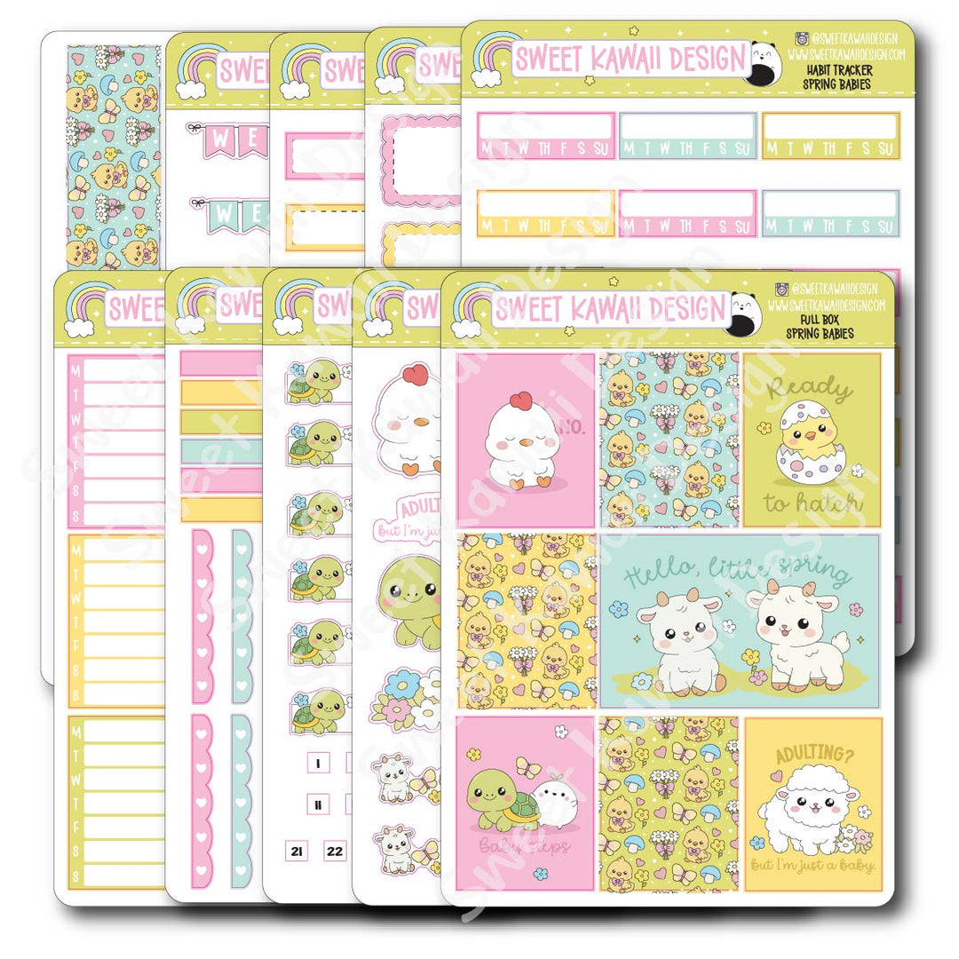 Two Dollar Basics - Spring Babies - Options Available