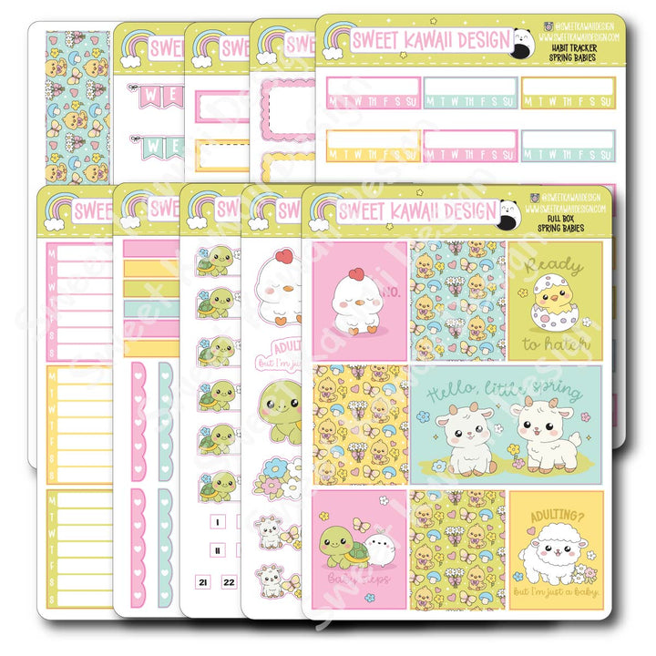 Two Dollar Basics - Spring Babies - Options Available