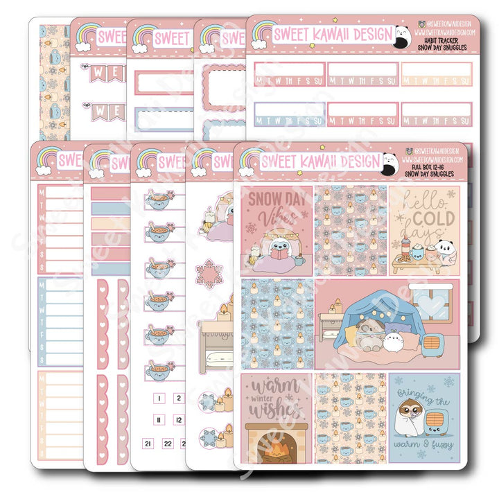 Two Dollar Basics - Snow Day Snuggles - Options Available