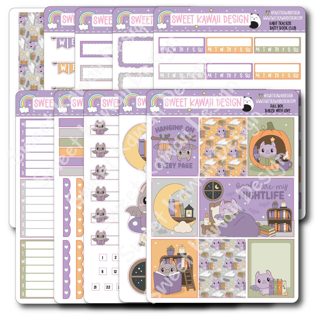 Two Dollar Basics - Batty Book Club - Options Available