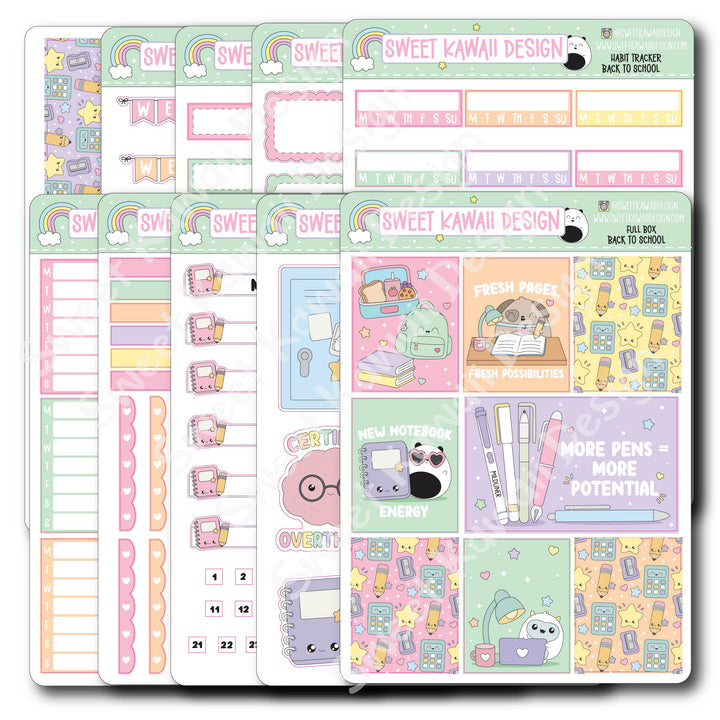 Two Dollar Basics - Back to School - Options Available
