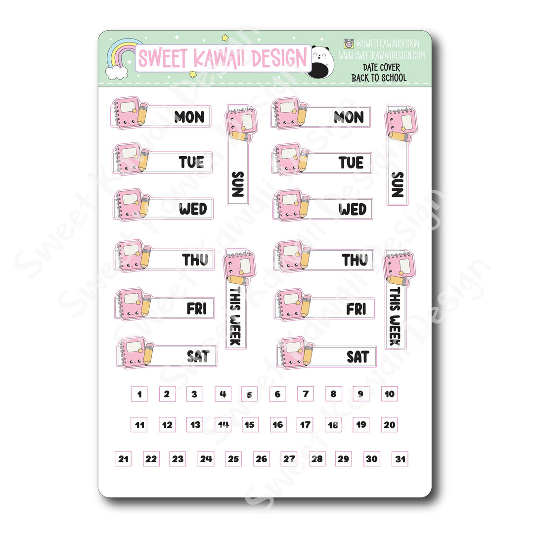 Two Dollar Basics - Back to School - Options Available