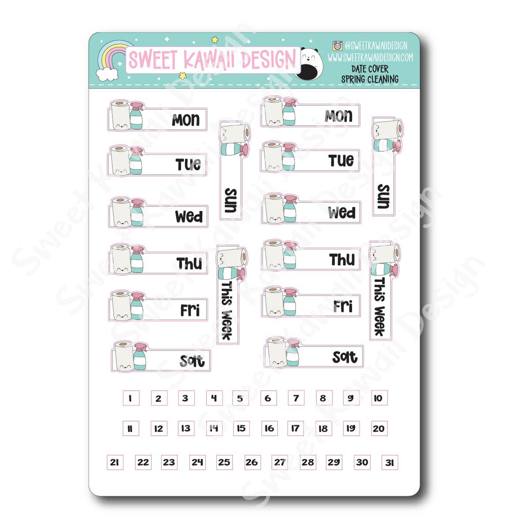 Two Dollar Basics - Spring Cleaning - Options Available