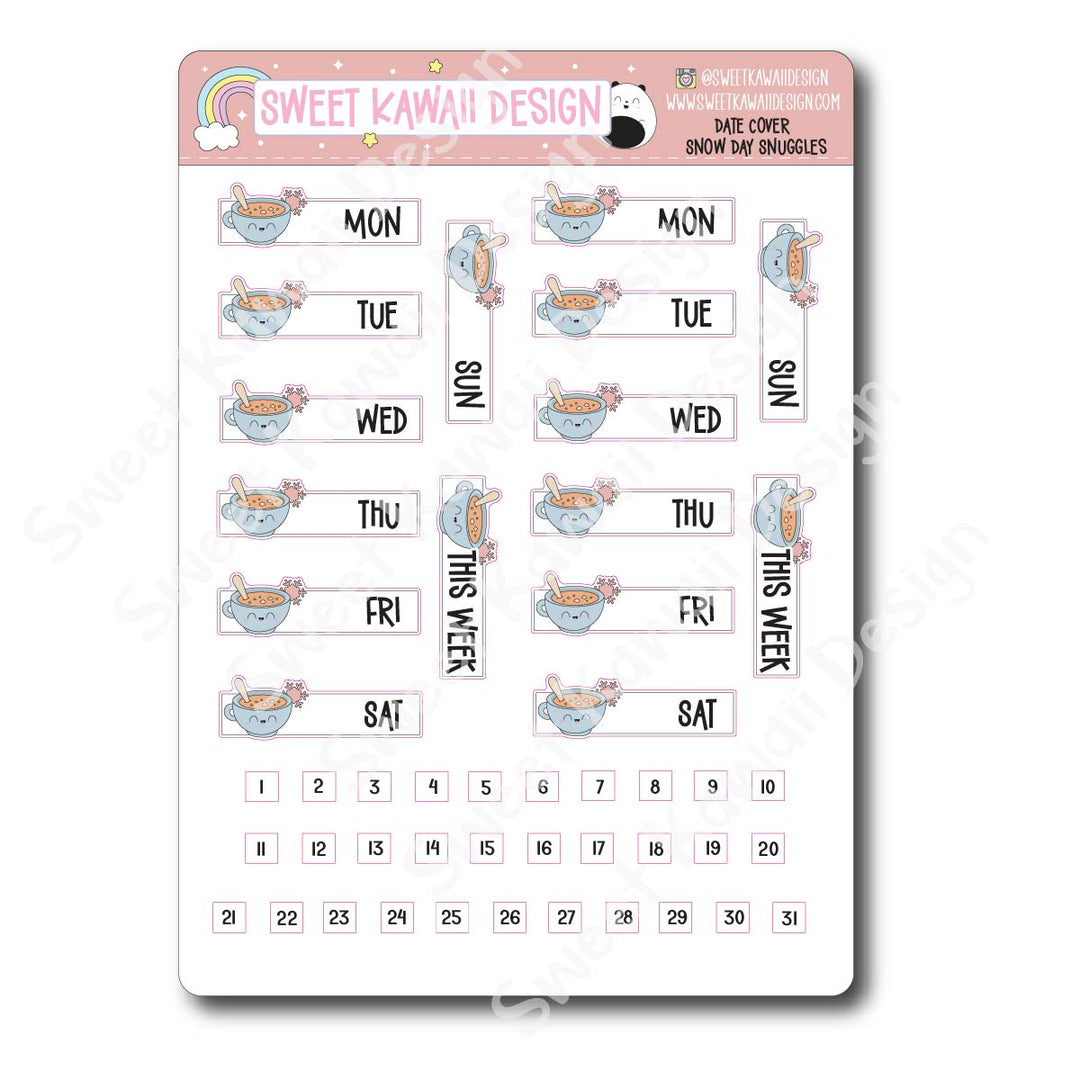 Two Dollar Basics - Snow Day Snuggles - Options Available