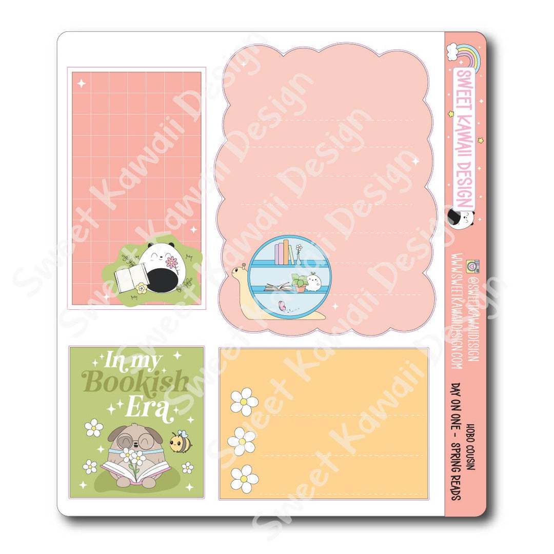 Hobo Cousin - Day On One Page - Spring Reads