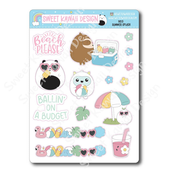 Two Dollar Basics - Summer Splash - Options Available
