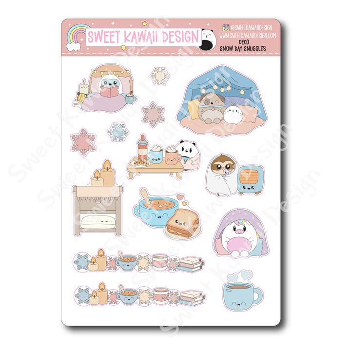 Two Dollar Basics - Snow Day Snuggles - Options Available