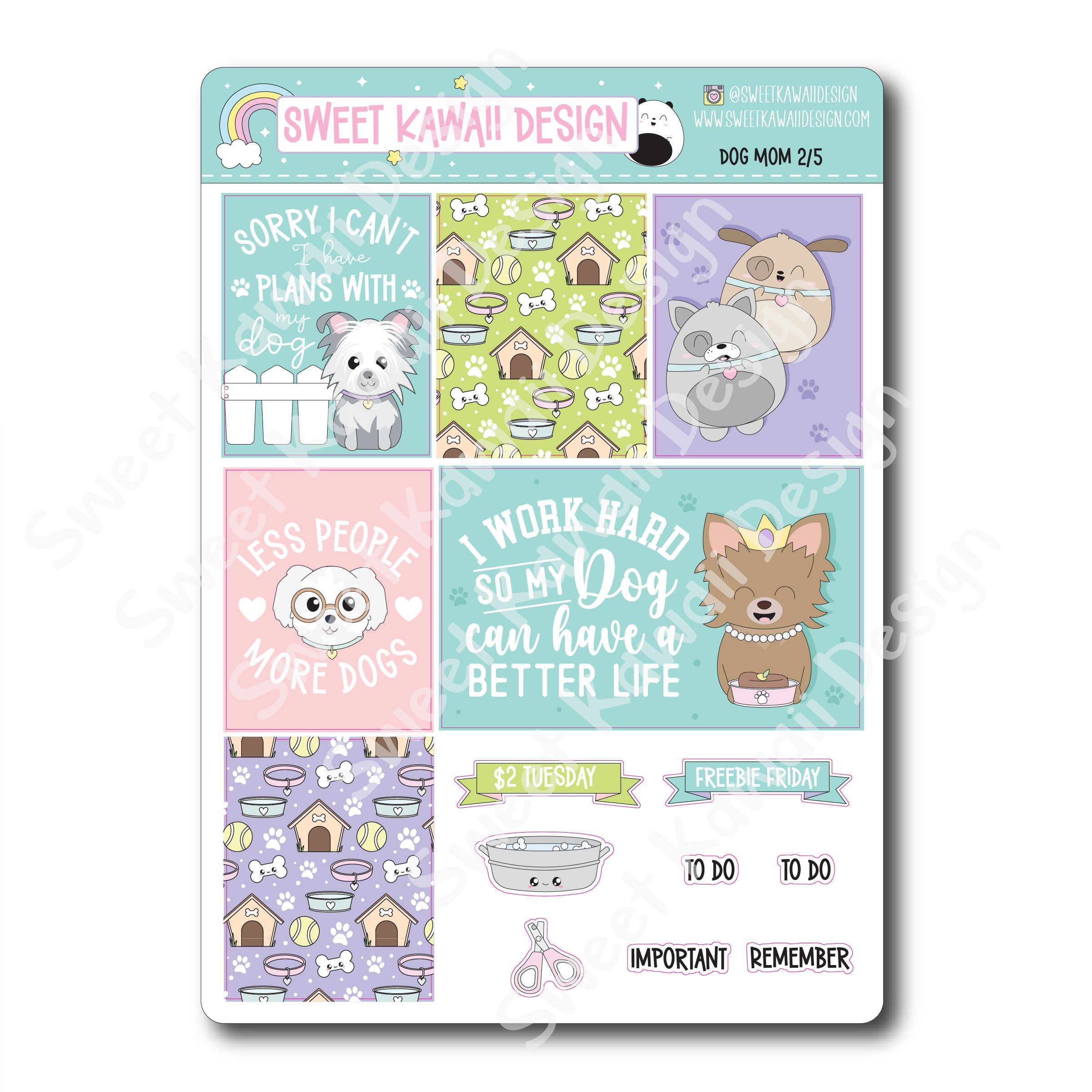 Weekly Kit - Dog Mom - SIZE OPTIONS AVAILABLE