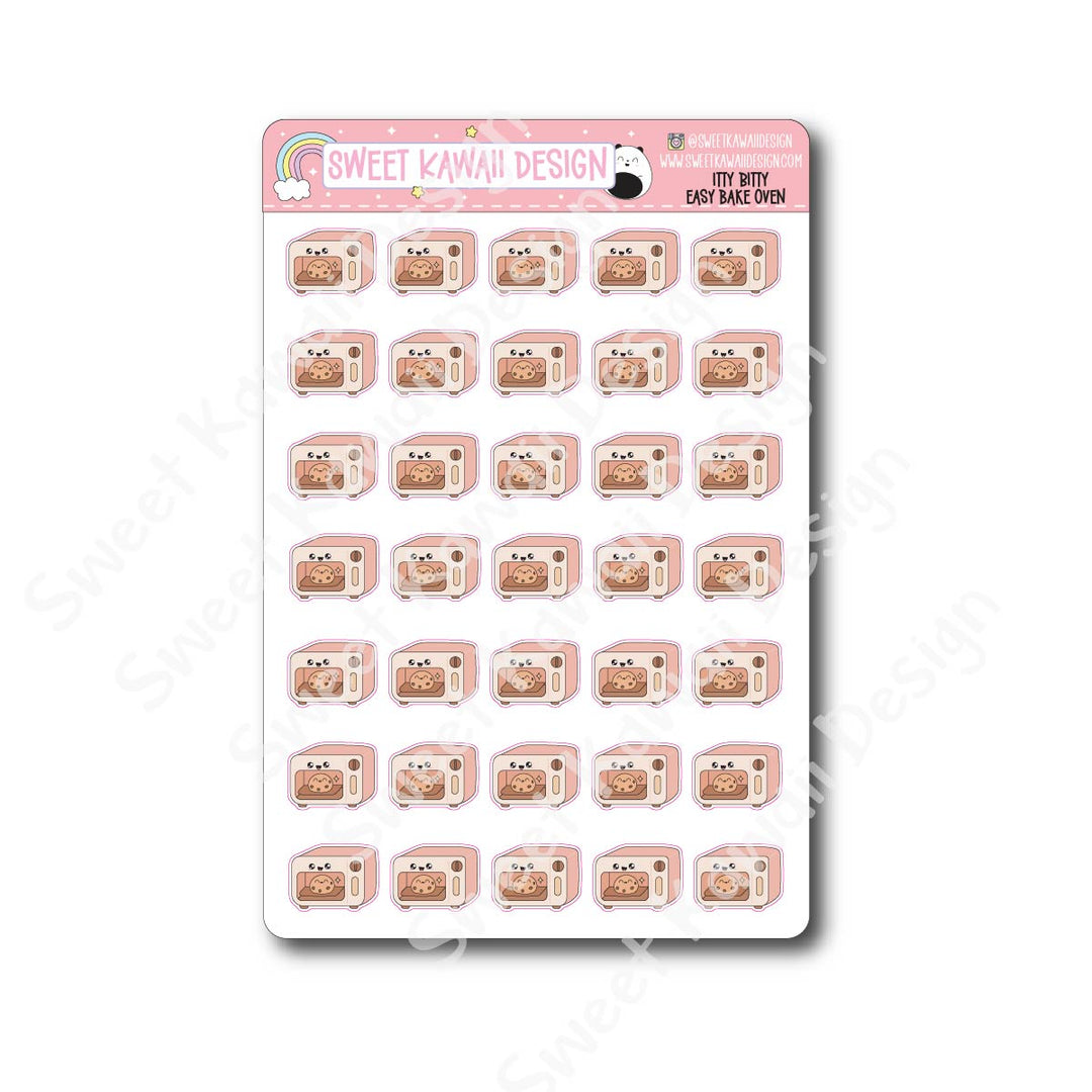Kawaii Easy Bake Oven Stickers