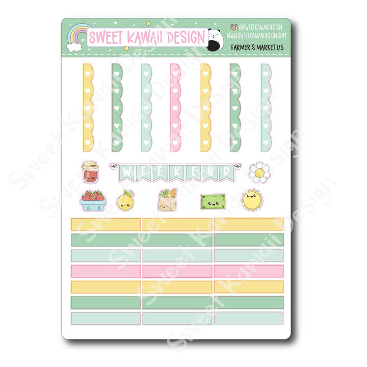 Weekly Kit - Farmer's Market - SIZE OPTIONS AVAILABLE