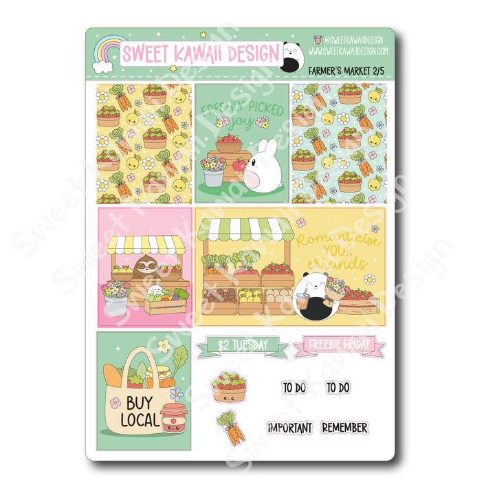 Weekly Kit - Farmer's Market - SIZE OPTIONS AVAILABLE