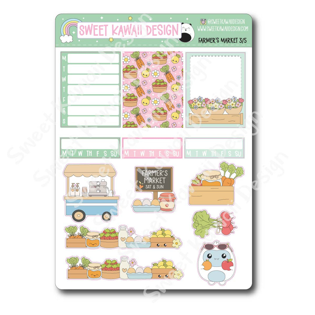 Weekly Kit - Farmer's Market - SIZE OPTIONS AVAILABLE