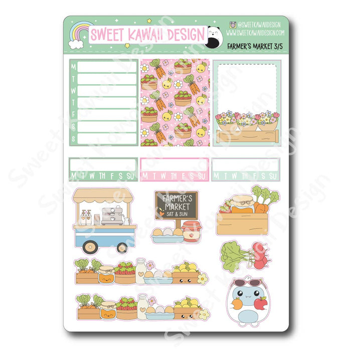 Weekly Kit - Farmer's Market - SIZE OPTIONS AVAILABLE