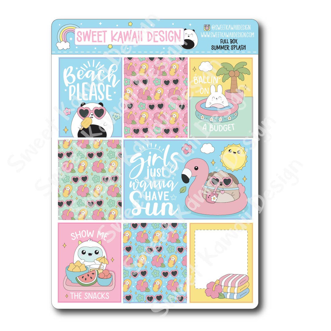 Two Dollar Basics - Summer Splash - Options Available