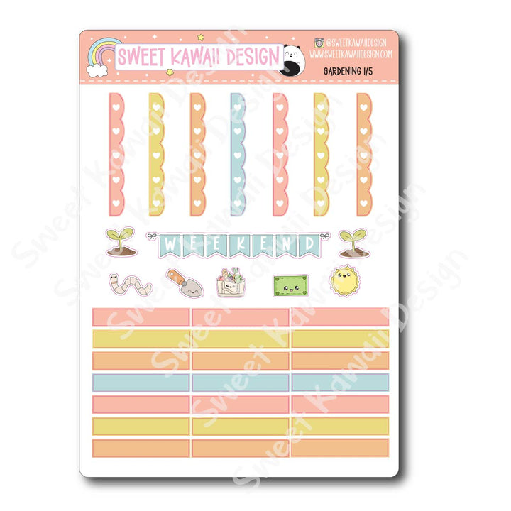 Weekly Kit - Gardening - SIZE OPTIONS AVAILABLE