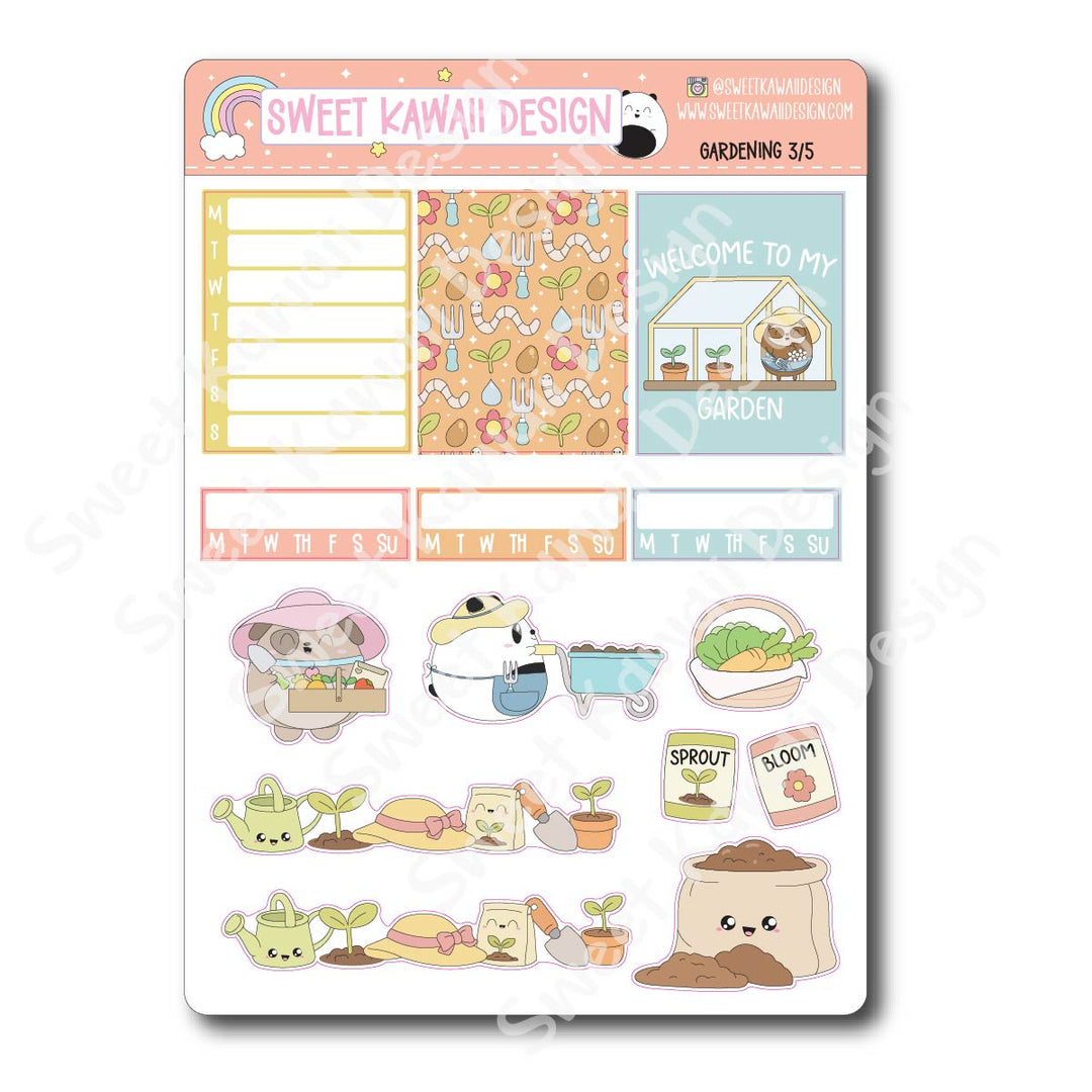 Weekly Kit - Gardening - SIZE OPTIONS AVAILABLE