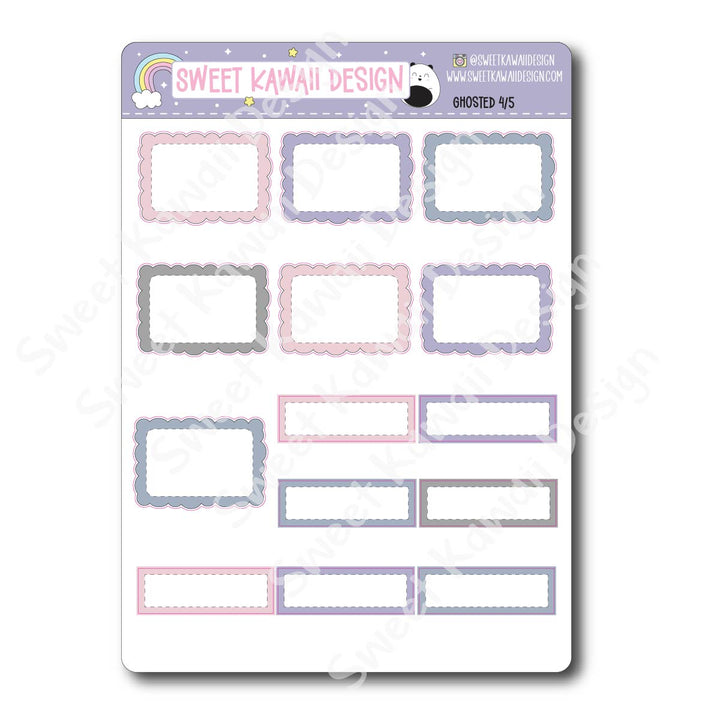 Weekly Kit - Ghosted - SIZE OPTIONS AVAILABLE