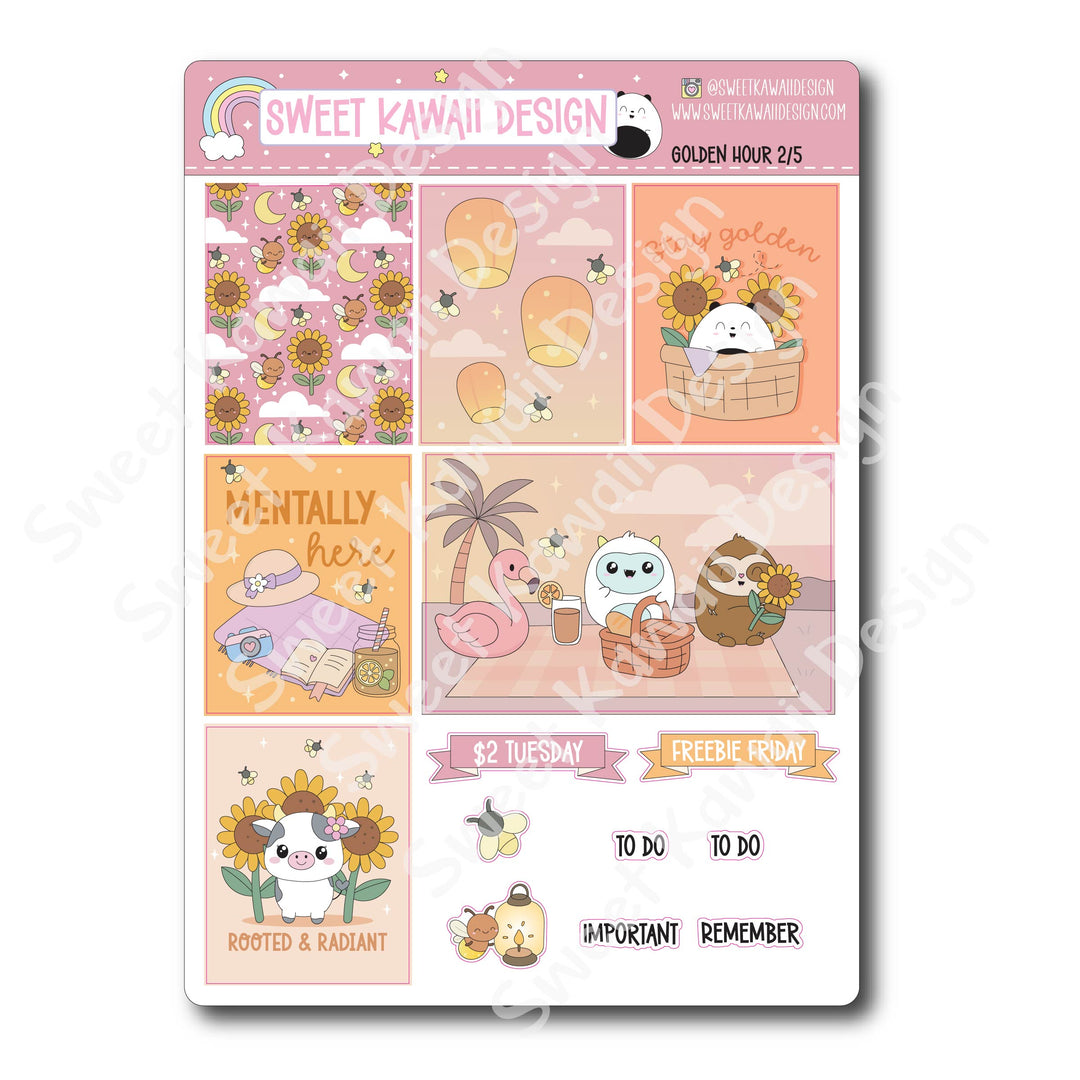 Weekly Kit - Golden Hour - SIZE OPTIONS AVAILABLE