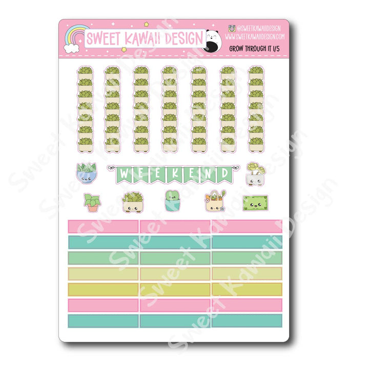 Weekly Kit - Grow Through It - SIZE OPTIONS AVAILABLE